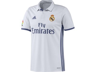 ADIDAS Herren Fußball-Trikot Real Madrid Heim Replica Weiß