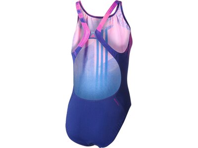 ADIDAS Damen Sport-Badeanzug Graphic Infinitex+ Blau