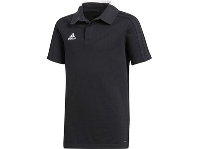 ADIDAS Fußball - Teamsport Textil - Poloshirts Condivo 18 Cotton Poloshirt Kids Schwarz