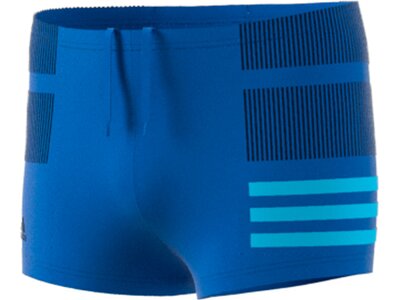 ADIDAS Kinder Badehose fitness colourblock 3 stripes boxer boys Blau