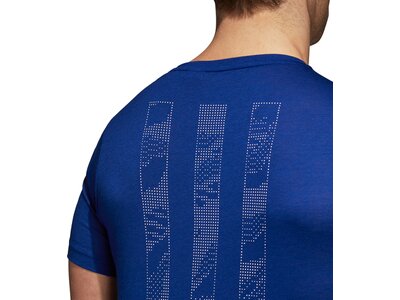 ADIDAS Herren T-Shirt FreeLift Stripe Blau