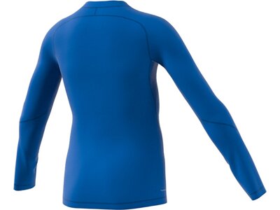 ADIDAS Kinder Langarmshirt AlphaSkin Sport Climawarm Blau