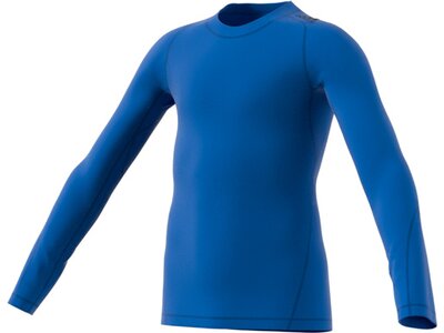 ADIDAS Kinder Langarmshirt AlphaSkin Sport Climawarm Blau