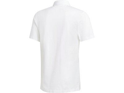 ADIDAS Herren Must Haves Plain Poloshirt Weiß