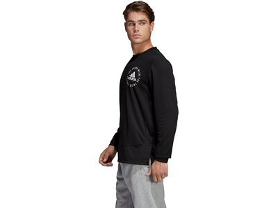 ADIDAS Lifestyle - Textilien - Sweatshirts Sport ID Mesh Kapuzensweatshirt Schwarz