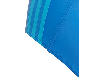 ADIDAS Kinder Athly V 3-Streifen Badeanzug Blau