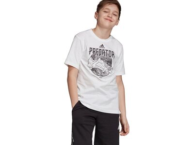 ADIDAS Kinder T-Shirt Predator Urban Silber