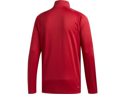 ADIDAS Herren Shirt FreeLift Sport 1/4 Zip Rot
