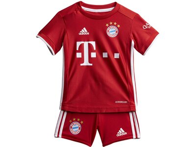 ADIDAS Kinder FC Bayern München Mini-Heimausrüstung Rot