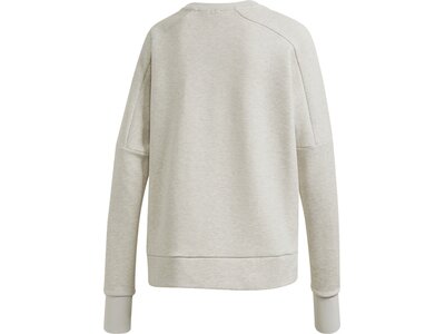 ADIDAS Damen Sweatshirt "Versatility" Silber
