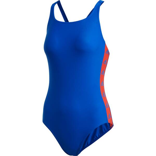 Bademode - adidas Damen Tapered Schwimmen Sport Badeanzug › Blau  - Onlineshop Intersport