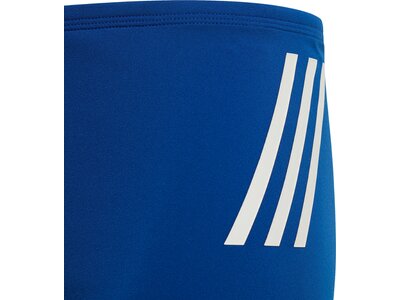 adidas Jungen Pro 3-Streifen Boxer-Badehose Blau