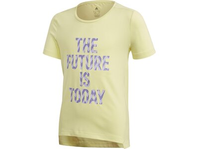 ADIDAS Mädchen T-Shirt "The Future Today" Braun