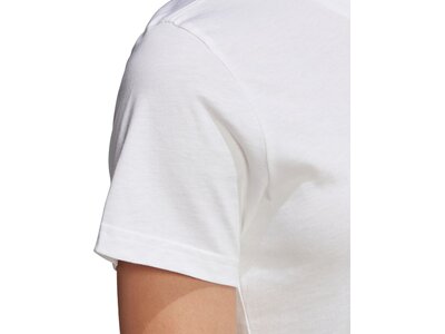 adidas Damen Logo Tee Essentials Sportmode T-Shirt Grau
