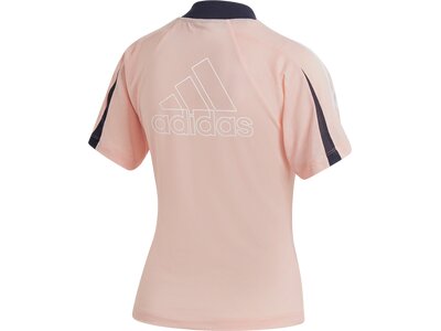 ADIDAS Damen T-Shirt "Aeroready Logo" Pink