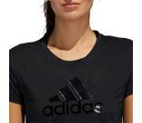 Vorschau: adidas Damen T-Shirt GLAM ON BADGE OF SPORT