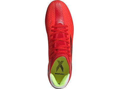 adidas Herren X Speedflow.3 FG Fußballschuh Rot