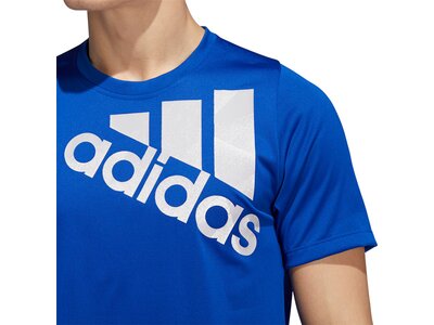 adidas Herren Tokyo Badge of Sport T-Shirt Blau