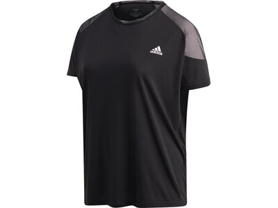 adidas Damen Unleash Confidence T-Shirt – Große Größen Schwarz