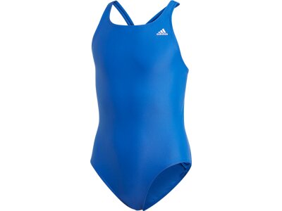 adidas Kinder Solid Fitness Badeanzug Blau