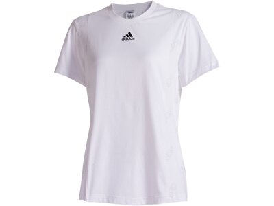 adidas Damen Graphic T-Shirt Grau