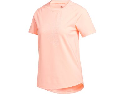 ADIDAS Damen Shirt TECH BOS TEE Pink