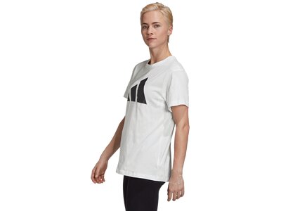 ADIDAS Damen T-Shirt "Logo Tee" Braun