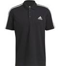 Vorschau: adidas Herren AEROREADY Essentials Piqué Embroidered Small Logo 3-Streifen Poloshirt