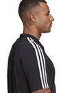 Vorschau: adidas Herren AEROREADY Essentials Piqué Embroidered Small Logo 3-Streifen Poloshirt