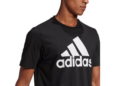 adidas Herren Essentials Big Logo T-Shirt Schwarz