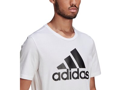 adidas Herren Essentials Big Logo T-Shirt Grau