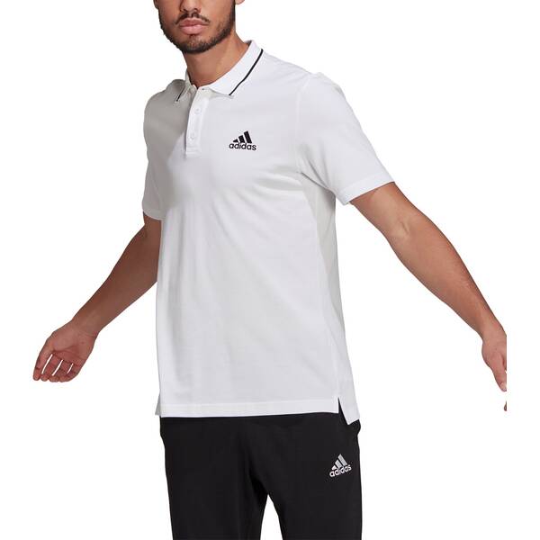 adidas Herren AEROREADY Essentials Piqué Small Logo Poloshirt