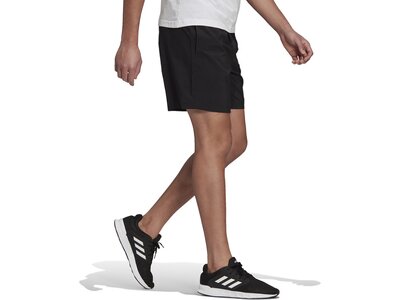 adidas Herren AEROREADY Essentials Chelsea Linear Logo Shorts Schwarz