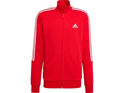 adidas Herren AEROREADY Essentials 3-Streifen Trainingsanzug Rot
