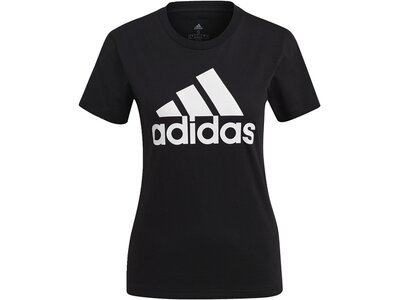 ADIDAS Damen Shirt Damen T-Shirt Essentials Logo Schwarz