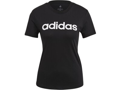 ADIDAS Damen Shirt LOUNGEWEAR Essentials Slim Logo Schwarz