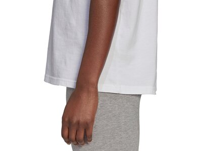 adidas Damen Essentials Logo Boyfriend T-Shirt Weiß