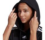 Vorschau: adidas Damen Essentials Loose-Cut 3-Stripes Cropped Hoodie