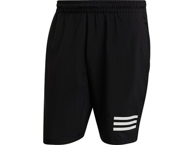 adidas Herren Club Tennis 3-Streifen Shorts Schwarz