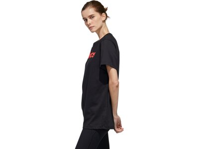 adidas Damen Essentials Linear Loose T-Shirt Schwarz