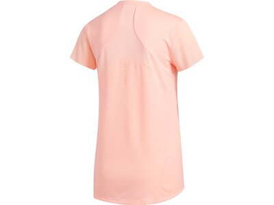 ADIDAS Damen Trainingsshirt "Heat Ready" Kurzarm Pink