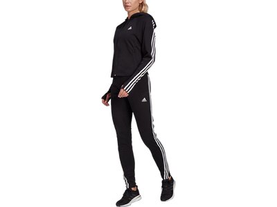 ADIDAS Fußball - Textilien - Anzüge Slim Fit Trainingsanzug Damen Schwarz
