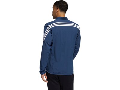 ADIDAS Herren Trainingsjacke "Aeroready 3-Stripes Jacket" Blau