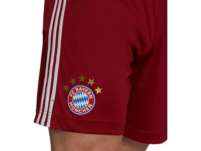 adidas Herren FC Bayern München 21/22 Heimshorts Rot