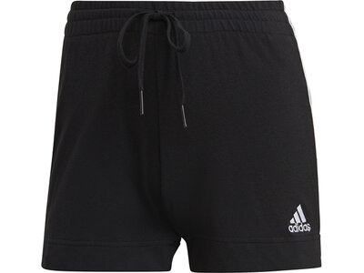 ADIDAS Damen Shorts Damen Shorts Essentials Slim 3-Stripes Schwarz