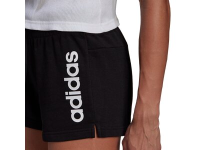 adidas Damen Essentials Slim Logo Shorts Schwarz