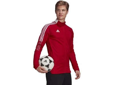 ADIDAS Fußball - Teamsport Textil - Jacken Tiro 21 Trainingsjacke ADIDAS Fußball - Teamsport Textil Rot