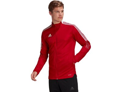 ADIDAS Fußball - Teamsport Textil - Jacken Tiro 21 Trainingsjacke ADIDAS Fußball - Teamsport Textil Rot