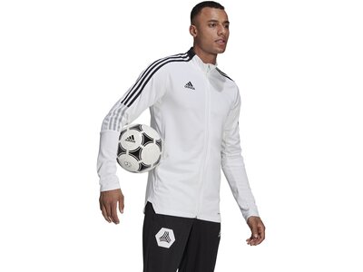 ADIDAS Fußball - Teamsport Textil - Jacken Tiro 21 Trainingsjacke ADIDAS Fußball - Teamsport Textil Weiß