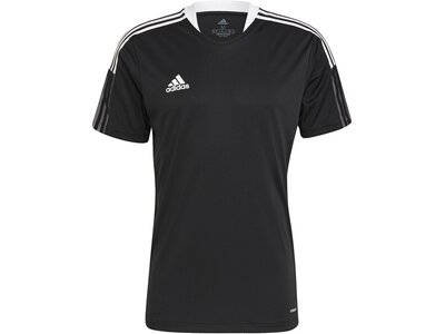 ADIDAS Fußball - Teamsport Textil - T-Shirts Tiro 21 Trainingsshirt Schwarz
